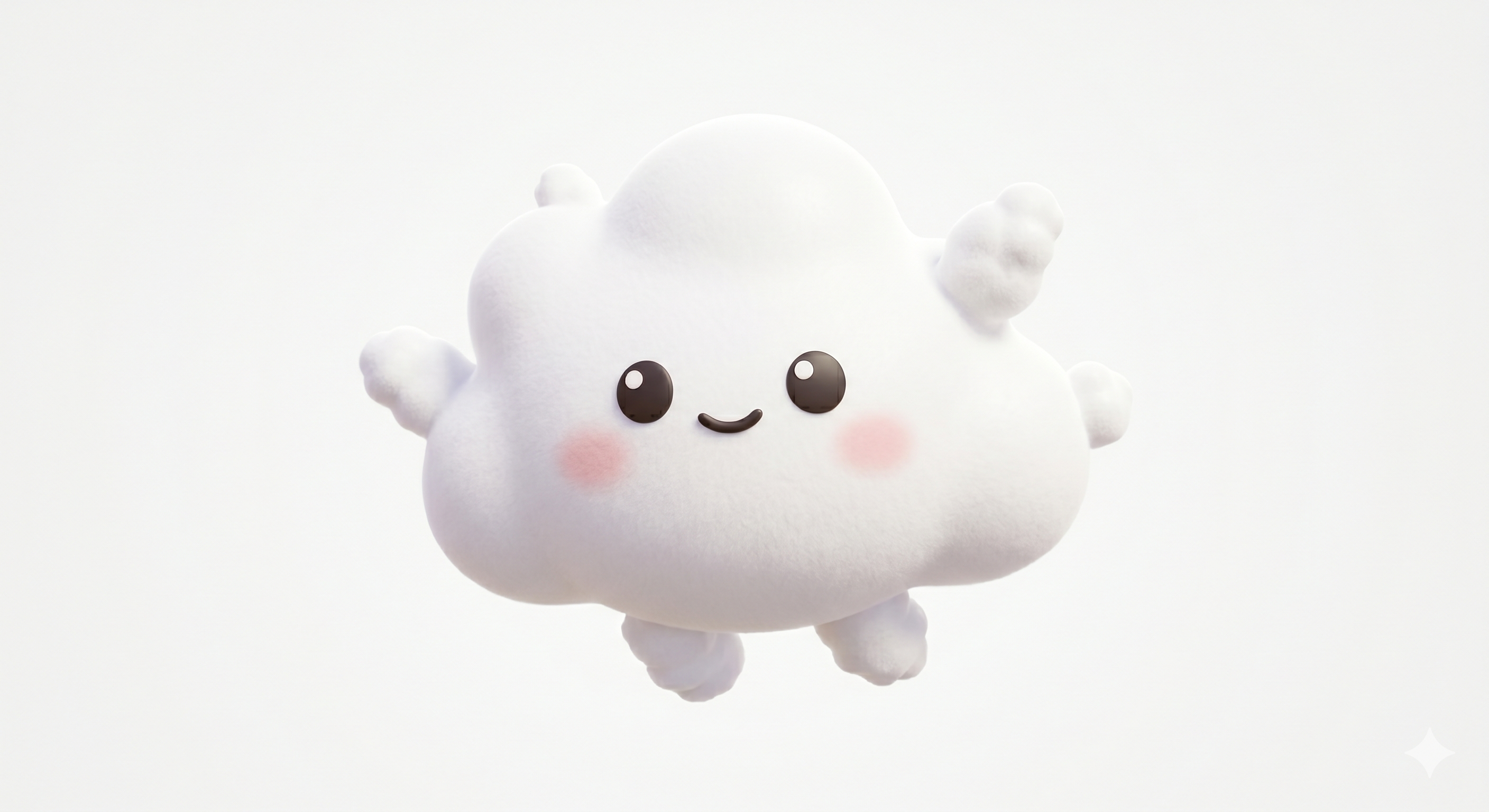 Puffy the puppy — a soft-vinyl illustration